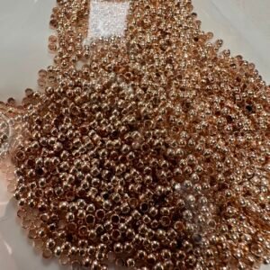 Perles a écraser or rosé